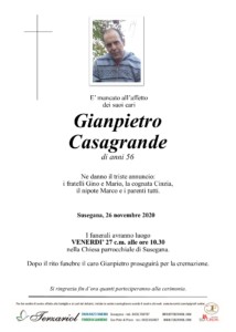 epigrafe Gianpietro Casagrande