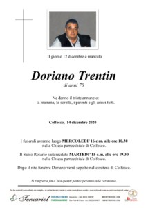 Epigrafe Trentin Doriano