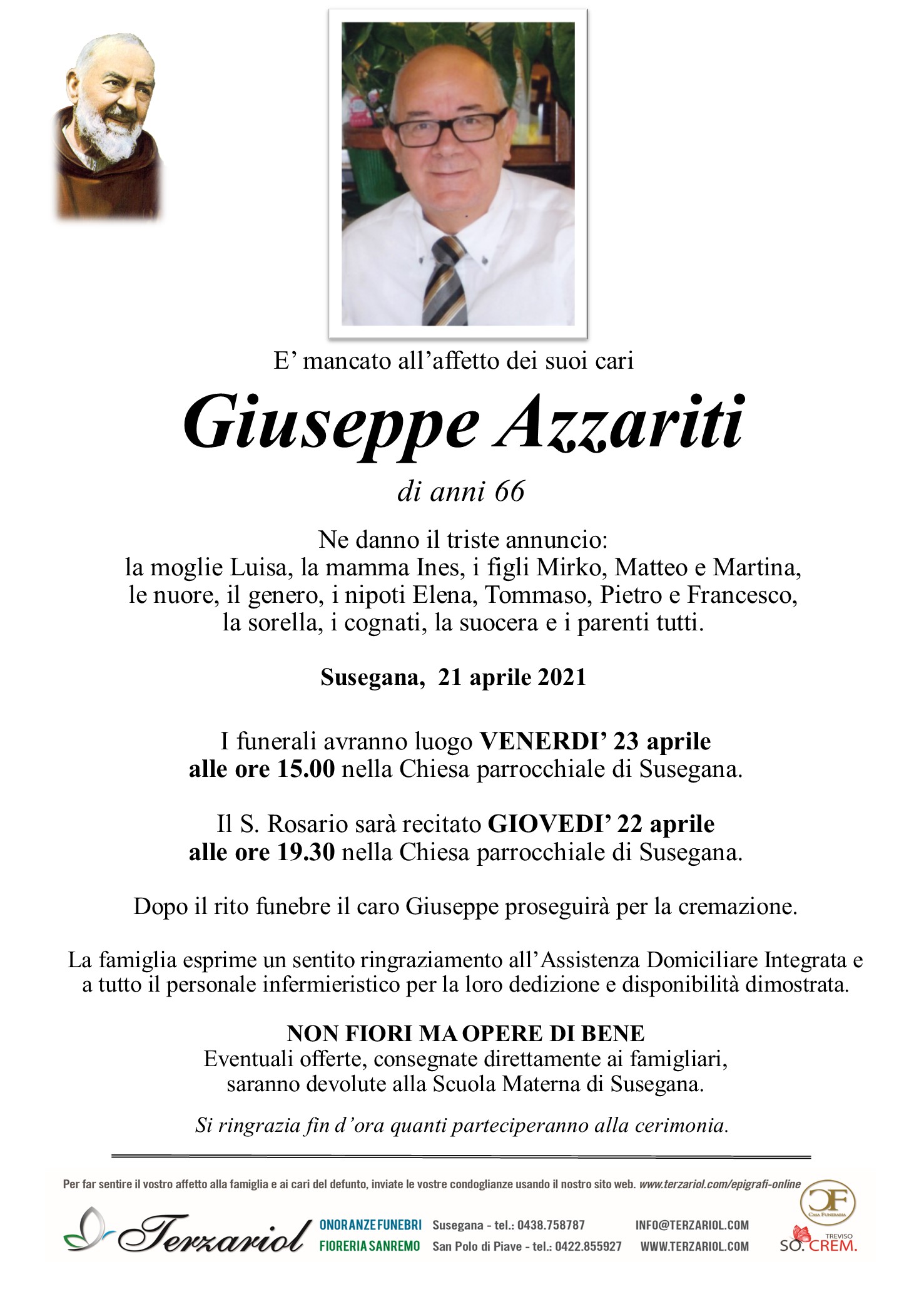 Epigrafe Azzariti Giuseppe
