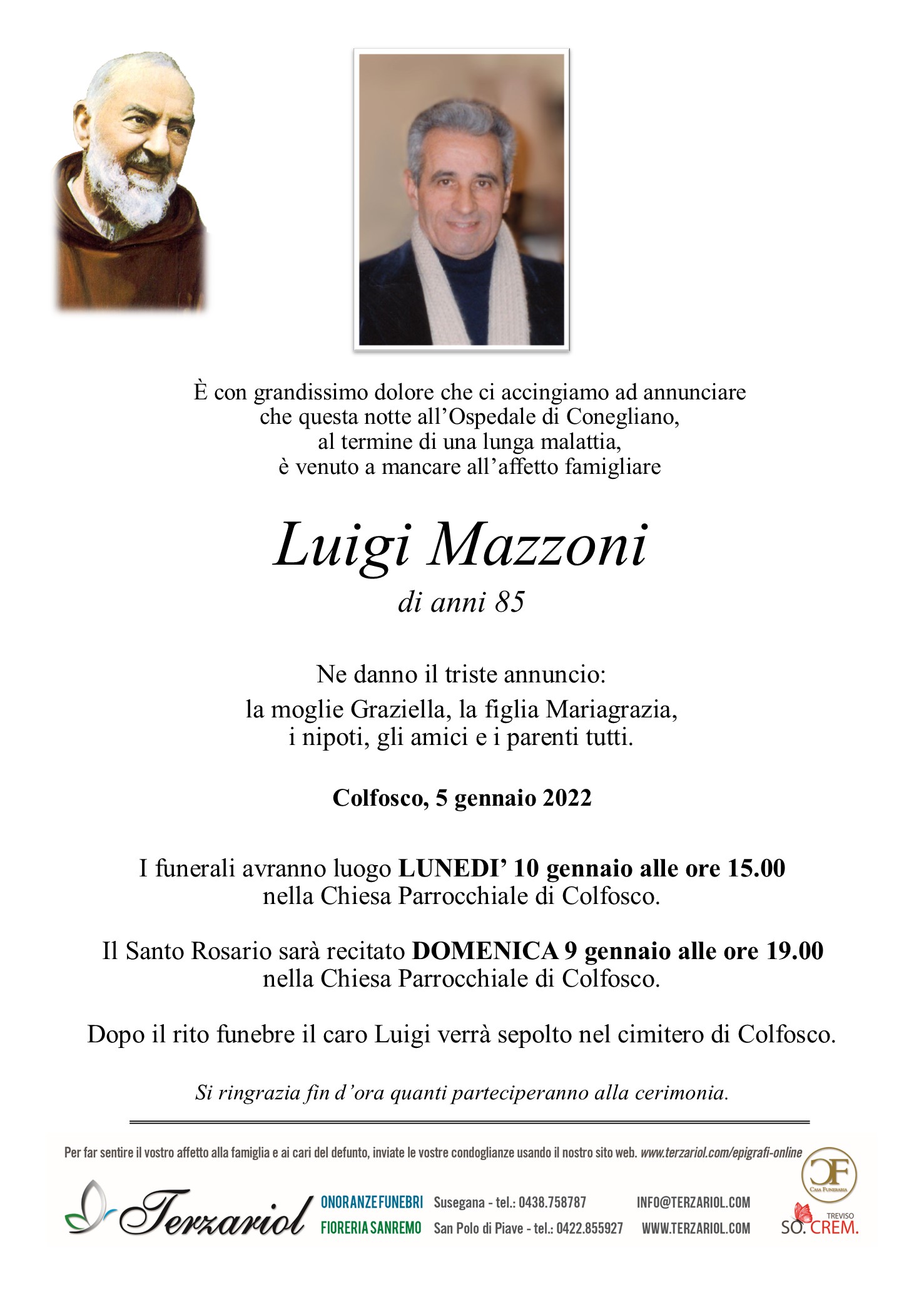 epigrafe Mazzoni Luigi