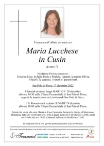 Epigrafe Lucchese Maria