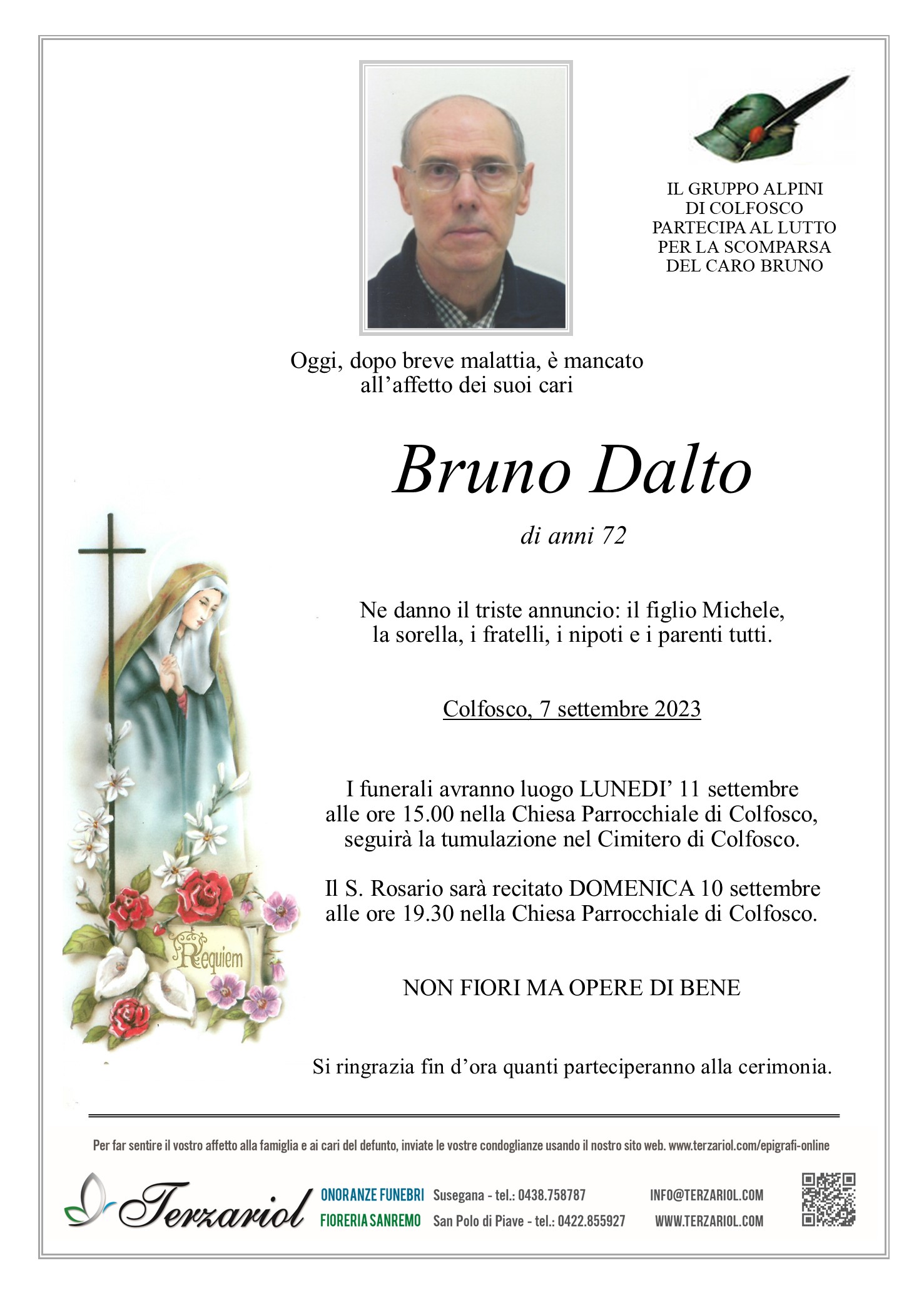Epigrafe Dalto Bruno