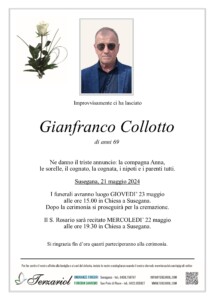 Epigrafe Collotto Gianfranco