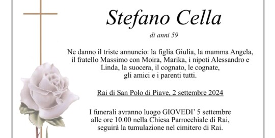 Epigrafe Cella Stefano