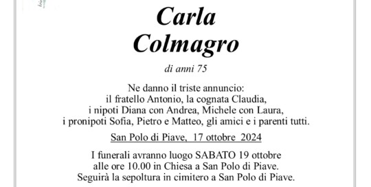 epigrafe Colmagro Carla