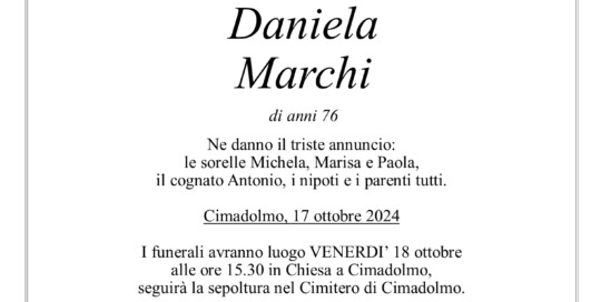epigrafe Marchi Daniela