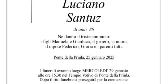 Epigrafe Santuz Luciano