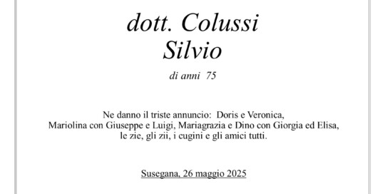 EPIGRAFI COLUSSI SILVIO