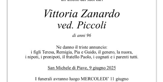 Epigrafe Zanardo Vittoria