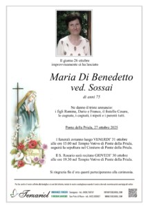 Epigrafe Di Benedetto Maria