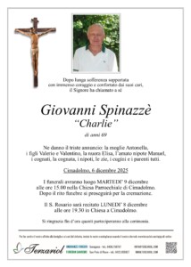 Epigrafe Spinazzè Giovanni
