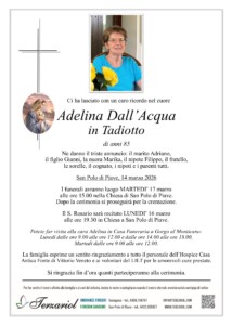 Epigrafe Dall'Acqua Adelina