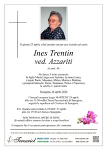 Epigrafe Trentin Ines