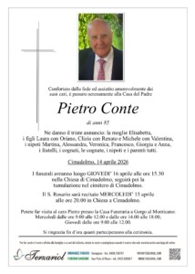epigrafe Pietro Conte