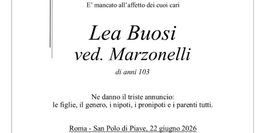 Epigrafe Buosi Lea