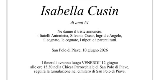 Epigrafe Cusin Isabella