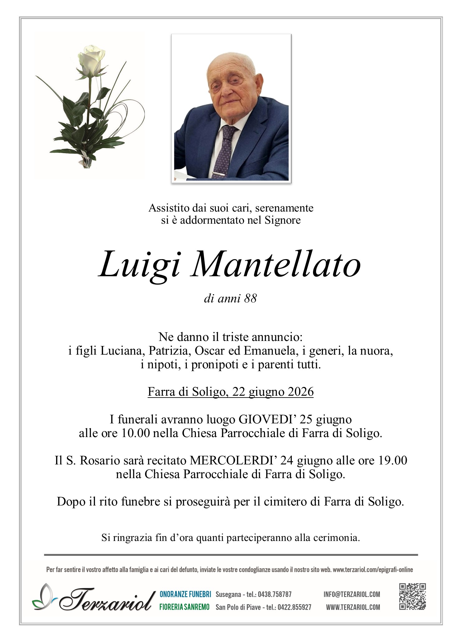 Epigrafe Mantellano Luigi