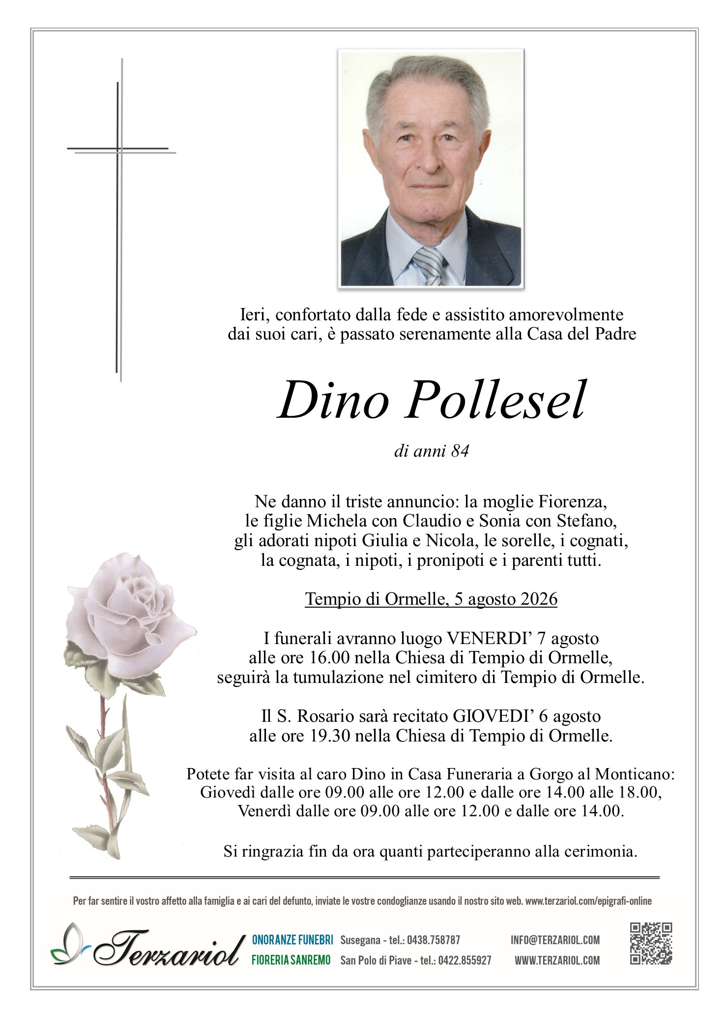 Epigrafe Pollesel Dino